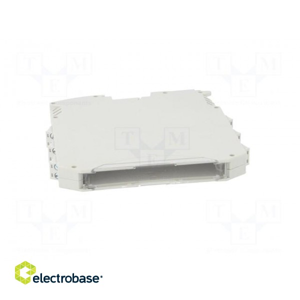 Enclosure: for DIN rail mounting | polyamide | grey | UL94V-0 image 9