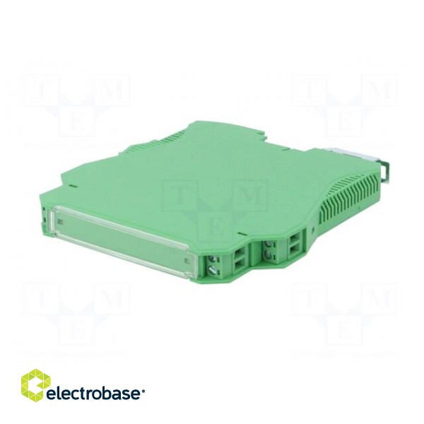 Enclosure: for DIN rail mounting | polycarbonate | green | UL94V-0 image 2