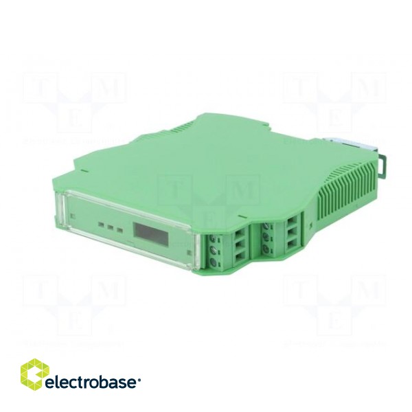 Enclosure: for DIN rail mounting | polycarbonate | green | UL94V-0 фото 2