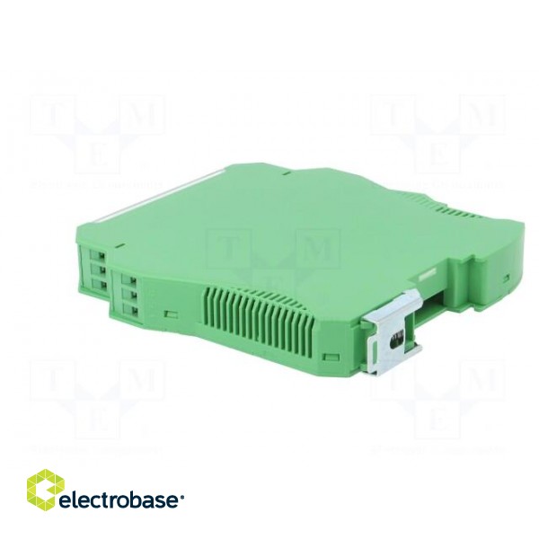 Enclosure: for DIN rail mounting | polycarbonate | green | UL94V-0 фото 4