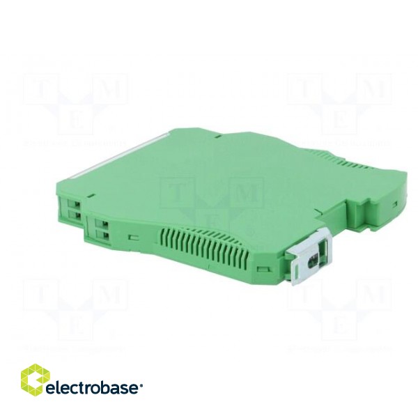 Enclosure: for DIN rail mounting | polycarbonate | green | UL94V-0 image 4
