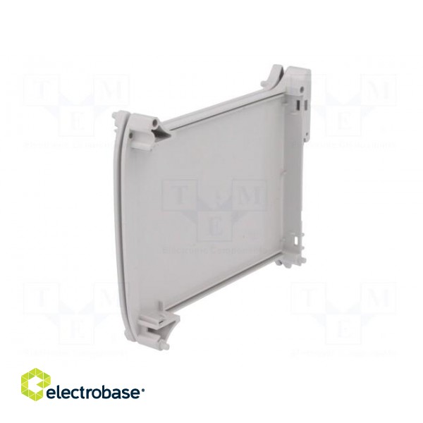 Enclosure: for DIN rail mounting | Y: 101mm | X: 12mm | Z: 119mm | ABS image 3