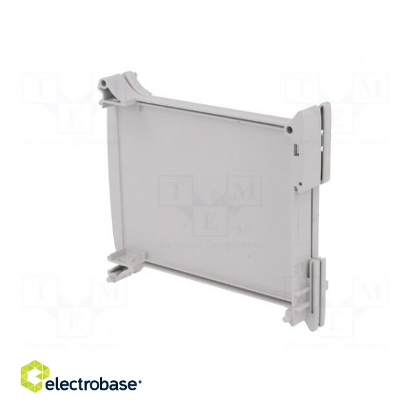 Enclosure: for DIN rail mounting | Y: 101mm | X: 12mm | Z: 119mm | ABS image 5