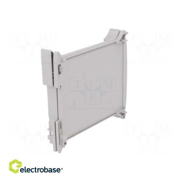 Enclosure: for DIN rail mounting | Y: 101mm | X: 12mm | Z: 119mm | ABS image 7