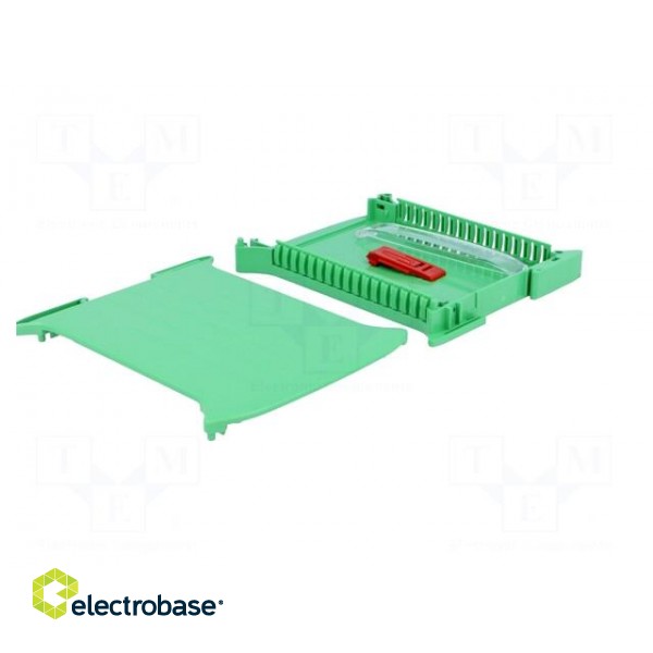 Enclosure: for DIN rail mounting | Y: 101mm | X: 17.5mm | Z: 120mm image 4