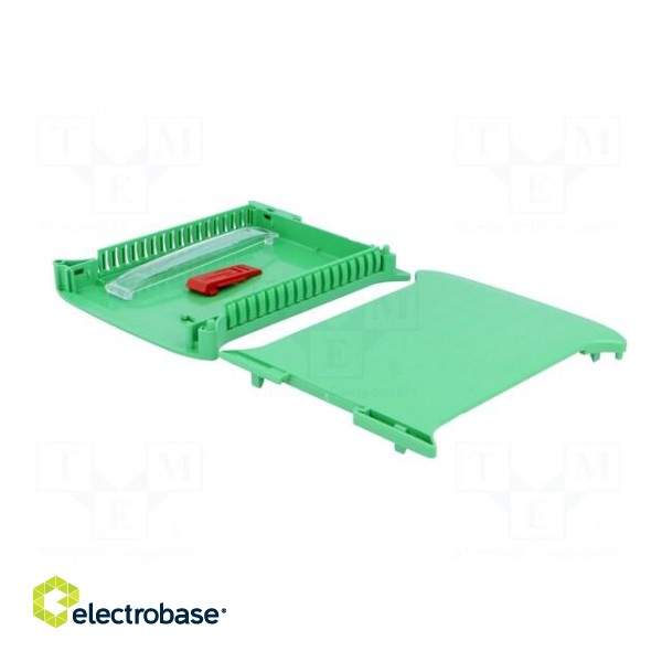 Enclosure: for DIN rail mounting | Y: 101mm | X: 17.5mm | Z: 120mm image 2