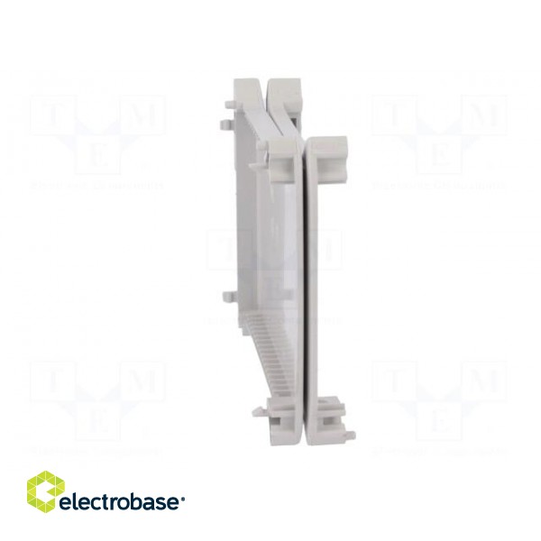 Enclosure: for DIN rail mounting | Y: 101mm | X: 22.5mm | Z: 119mm | ABS image 10