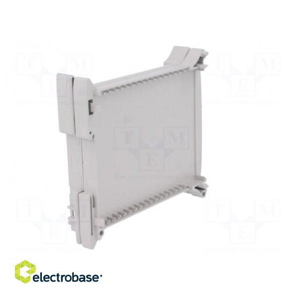 Enclosure: for DIN rail mounting | Y: 101mm | X: 22.5mm | Z: 119mm | ABS image 7