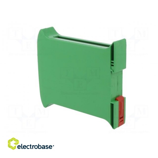 Enclosure: for DIN rail mounting | Y: 101mm | X: 22.5mm | Z: 120mm | ABS paveikslėlis 4