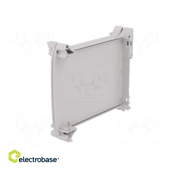 Enclosure: for DIN rail mounting | Y: 101mm | X: 22.5mm | Z: 119mm | ABS image 3