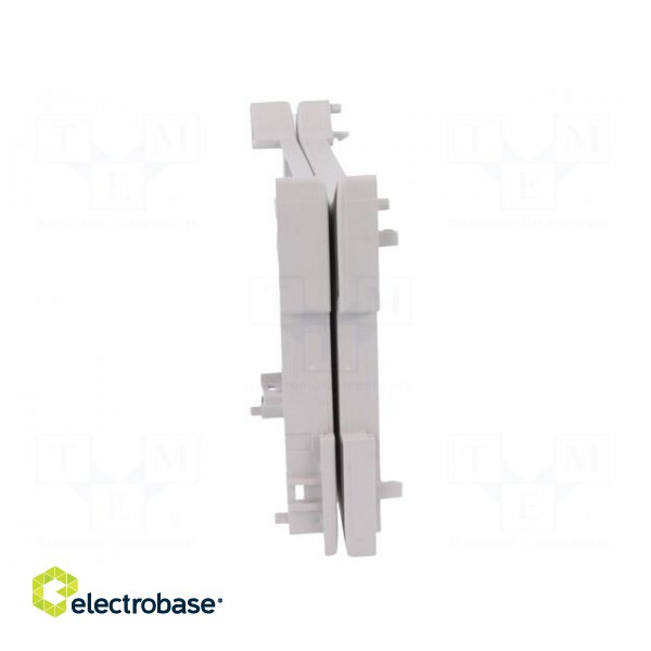 Enclosure: for DIN rail mounting | Y: 101mm | X: 22.5mm | Z: 119mm | ABS image 6