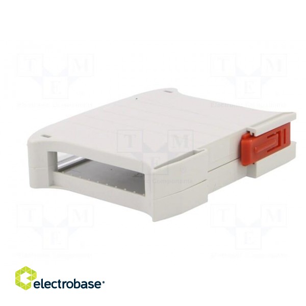Enclosure: for DIN rail mounting | Y: 101mm | X: 22.5mm | Z: 80.5mm image 4