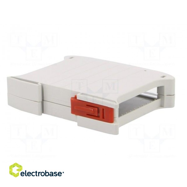 Enclosure: for DIN rail mounting | Y: 101mm | X: 22.5mm | Z: 80.5mm image 6