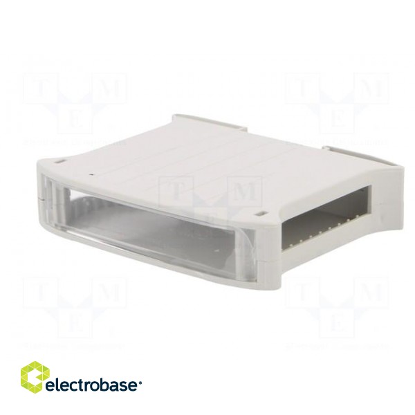 Enclosure: for DIN rail mounting | Y: 101mm | X: 22.5mm | Z: 80.5mm image 2