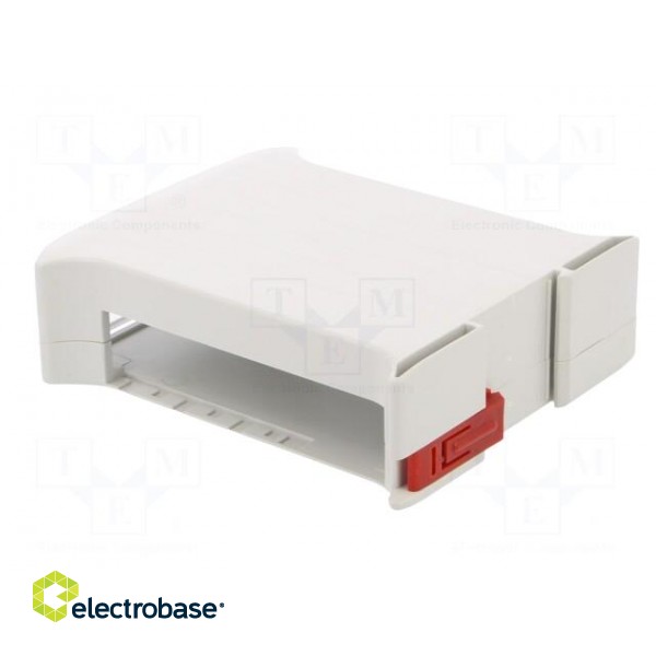 Enclosure: for DIN rail mounting | Y: 101mm | X: 35mm | Z: 119.5mm image 6