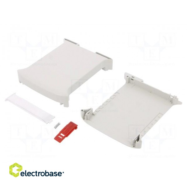 Enclosure: for DIN rail mounting | Y: 101mm | X: 35mm | Z: 119.5mm image 2