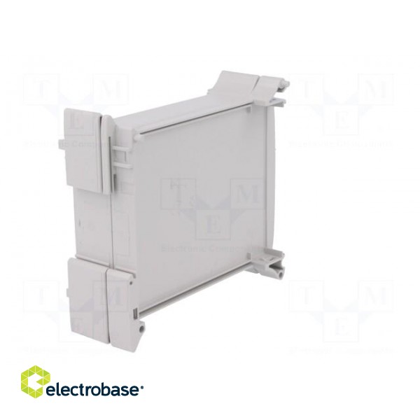 Enclosure: for DIN rail mounting | Y: 101mm | X: 35mm | Z: 119mm | ABS image 7