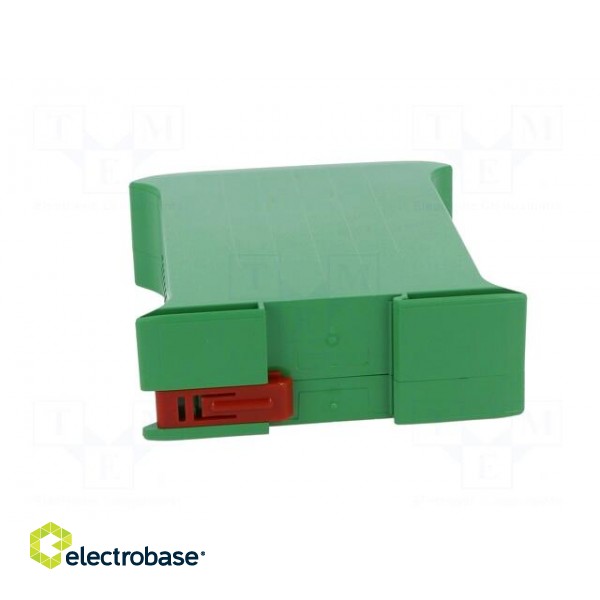 Enclosure: for DIN rail mounting | Y: 101mm | X: 35mm | Z: 120mm | green фото 6