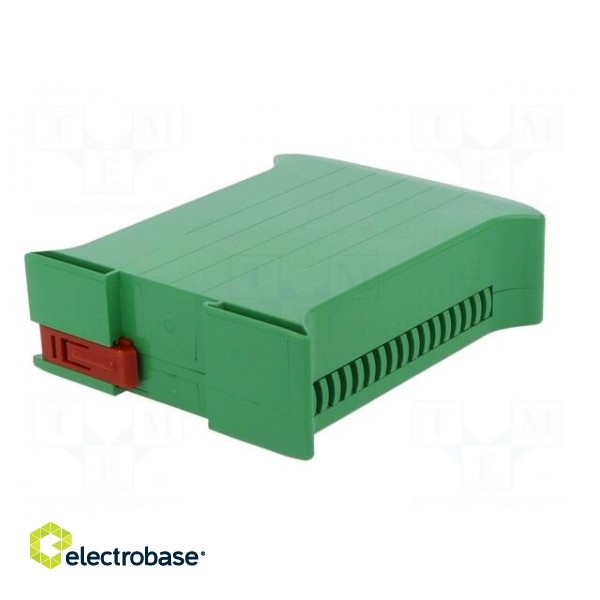 Enclosure: for DIN rail mounting | Y: 101mm | X: 35mm | Z: 120mm | green image 7