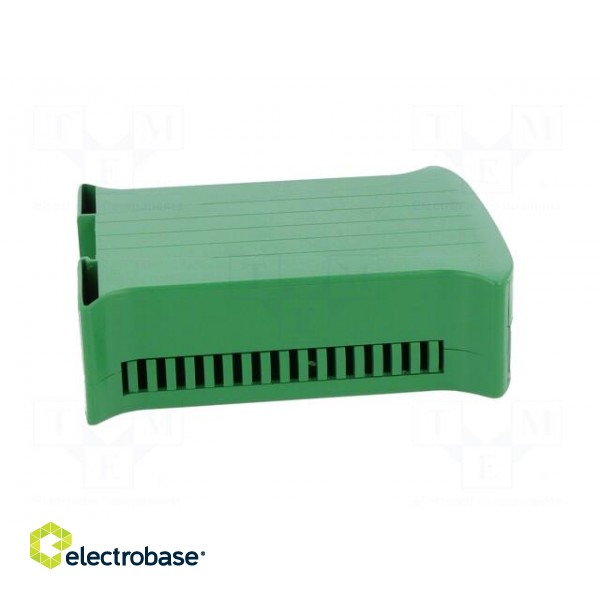 Enclosure: for DIN rail mounting | Y: 101mm | X: 35mm | Z: 120mm | green фото 8