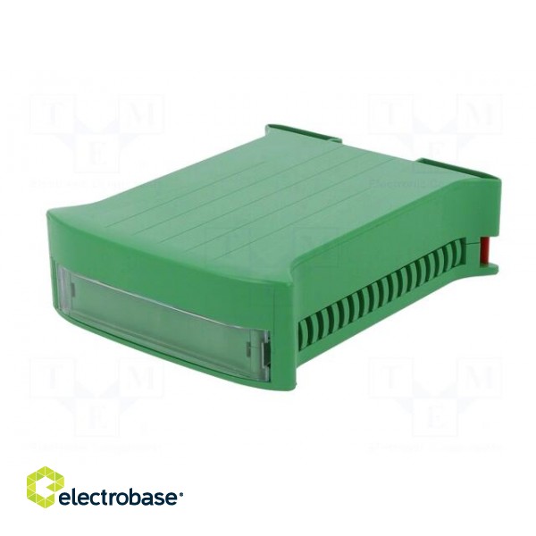 Enclosure: for DIN rail mounting | Y: 101mm | X: 35mm | Z: 120mm | green image 3