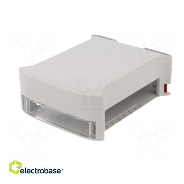 Enclosure: for DIN rail mounting | Y: 101mm | X: 45mm | Z: 119.5mm image 4