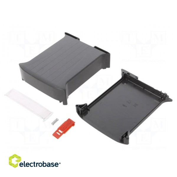 Enclosure: for DIN rail mounting | Y: 101mm | X: 45mm | Z: 119mm image 2