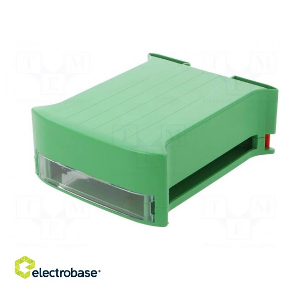 Enclosure: for DIN rail mounting | Y: 101mm | X: 45mm | Z: 119mm | green image 4