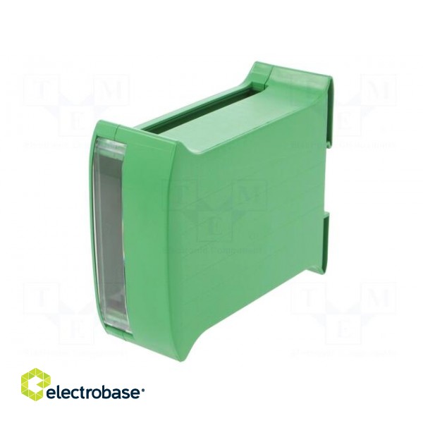 Enclosure: for DIN rail mounting | Y: 101mm | X: 45mm | Z: 119mm | green image 1