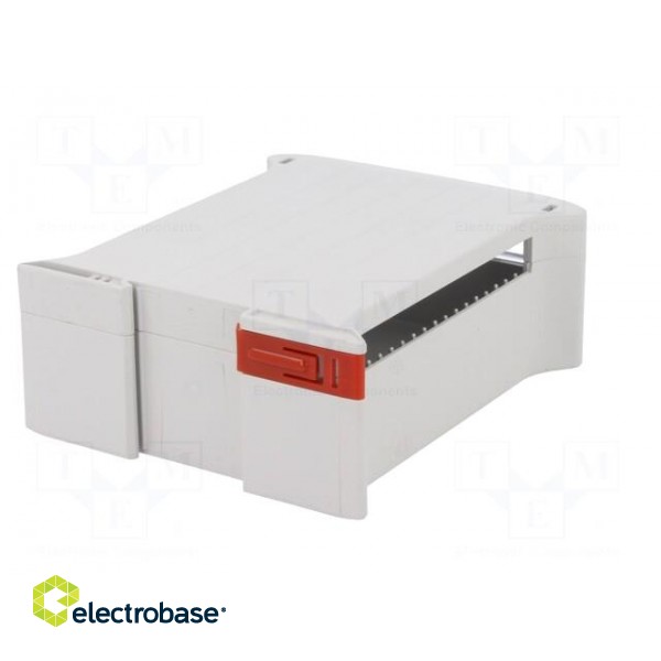 Enclosure: for DIN rail mounting | Y: 101mm | X: 45mm | Z: 119mm | ABS фото 7