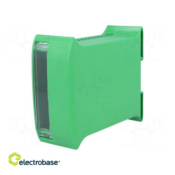 Enclosure: for DIN rail mounting | Y: 101mm | X: 45mm | Z: 120mm | green image 1