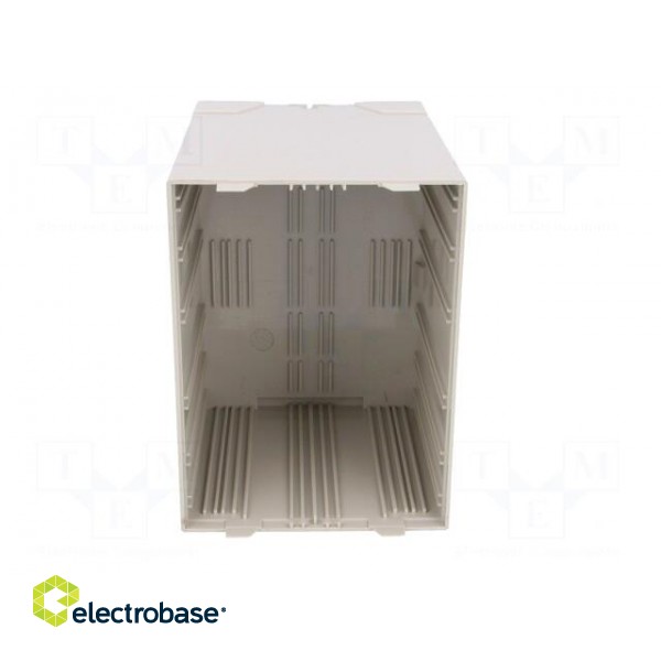 Enclosure: for DIN rail mounting | Y: 109mm | X: 100mm | Z: 75mm | ABS image 3