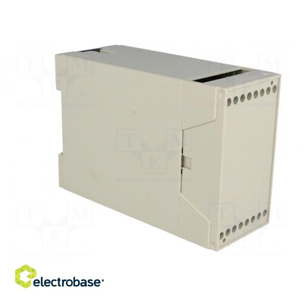 Enclosure: for DIN rail mounting | Y: 109mm | X: 45mm | Z: 75mm | ABS image 8