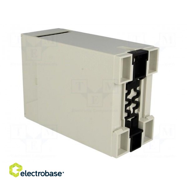 Enclosure: for DIN rail mounting | Y: 109mm | X: 45mm | Z: 75mm | ABS image 4