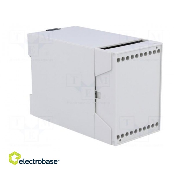 Enclosure: for DIN rail mounting | Y: 109mm | X: 55mm | Z: 75mm | ABS image 8