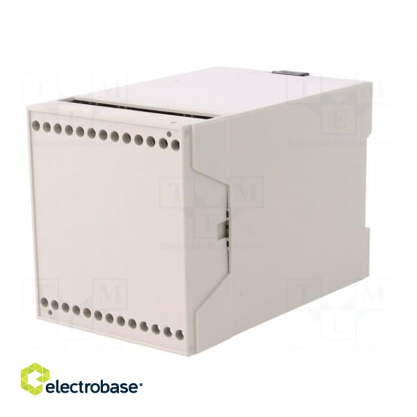 Enclosure: for DIN rail mounting | Y: 109mm | X: 70mm | Z: 75mm | ABS paveikslėlis 2