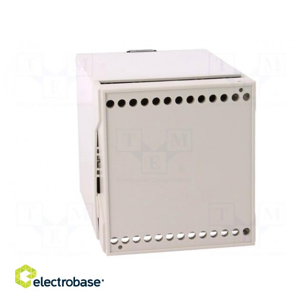 Enclosure: for DIN rail mounting | Y: 109mm | X: 70mm | Z: 75mm | ABS image 9