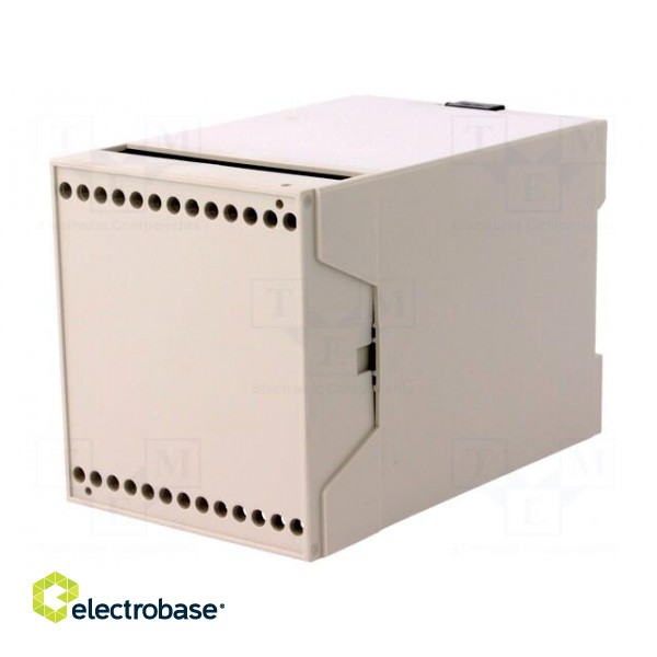 Enclosure: for DIN rail mounting | Y: 109mm | X: 70mm | Z: 75mm | ABS paveikslėlis 1