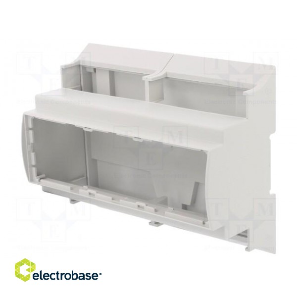 Enclosure: for DIN rail mounting | Y: 142mm | X: 62mm | Z: 110mm image 1