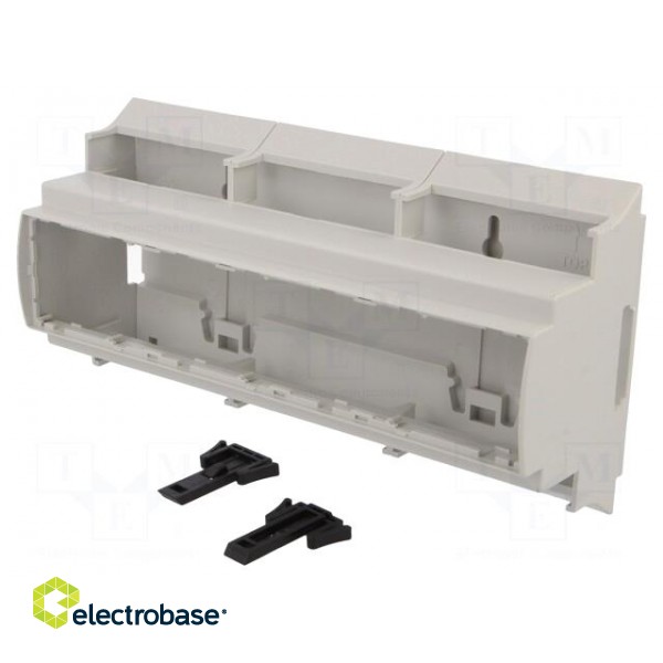 Enclosure: for DIN rail mounting | Y: 110mm | X: 210mm | Z: 62mm image 1