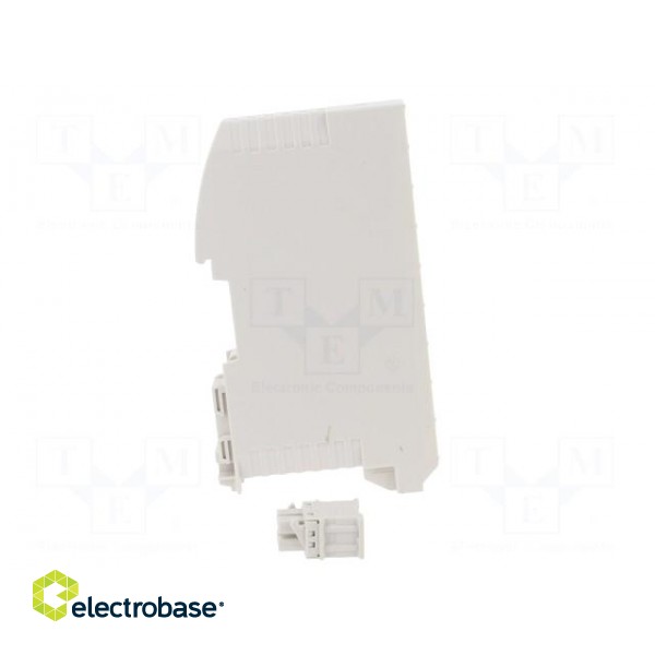 Enclosure: for DIN rail mounting | Y: 113.3mm | X: 18.8mm | Z: 77mm image 7
