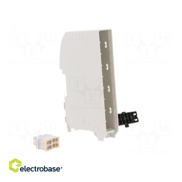 Enclosure: for DIN rail mounting | Y: 113.3mm | X: 18.8mm | Z: 77mm image 8
