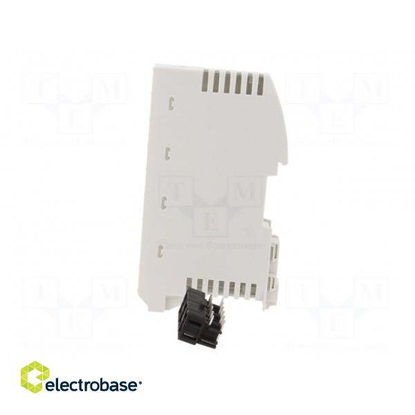 Enclosure: for DIN rail mounting | Y: 113.3mm | X: 18.8mm | Z: 77mm image 3