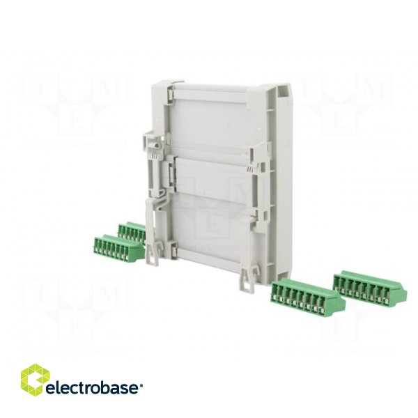 Enclosure: for DIN rail mounting | Y: 127.8mm | X: 120mm | Z: 40mm image 6