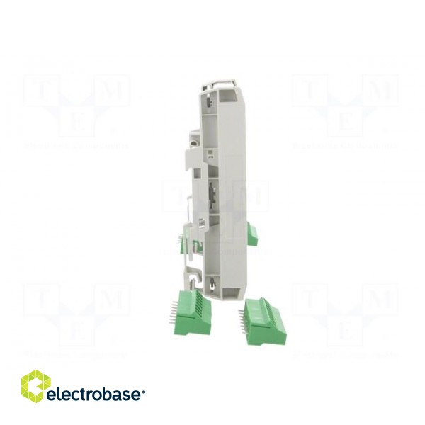 Enclosure: for DIN rail mounting | Y: 127.8mm | X: 120mm | Z: 40mm image 7