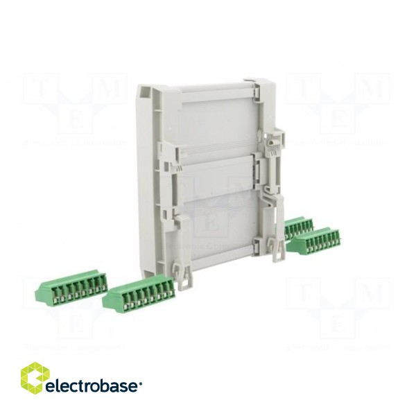Enclosure: for DIN rail mounting | Y: 127.8mm | X: 120mm | Z: 40mm image 4