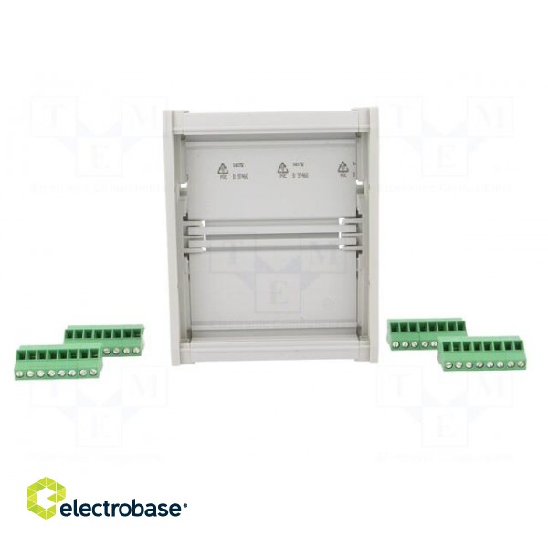 Enclosure: for DIN rail mounting | Y: 127.8mm | X: 120mm | Z: 40mm фото 9
