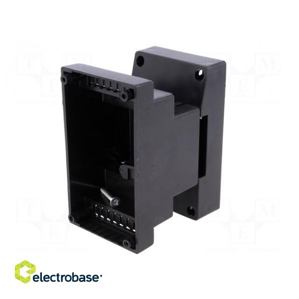 Enclosure: for DIN rail mounting | Y: 53mm | X: 91mm | Z: 70mm | ABS paveikslėlis 4