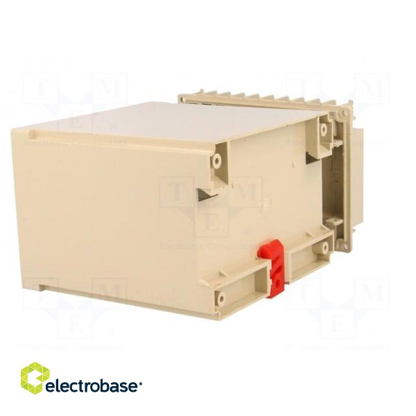 Enclosure: for DIN rail mounting | Y: 70mm | X: 100mm | Z: 112.6mm | ABS фото 4