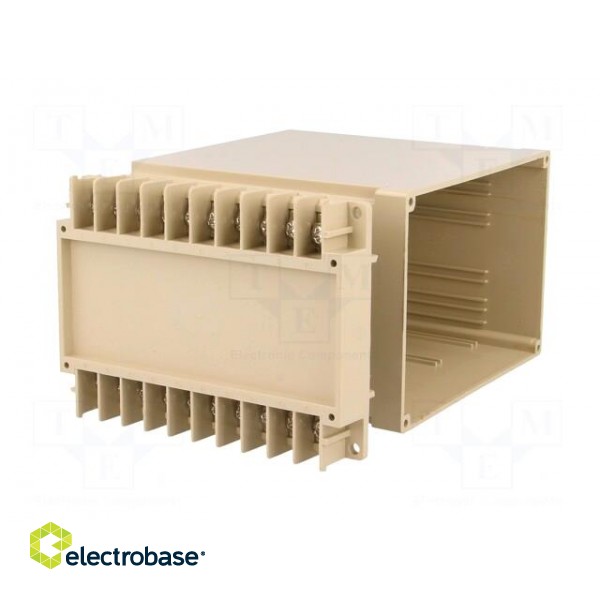 Enclosure: for DIN rail mounting | Y: 70mm | X: 100mm | Z: 112.6mm | ABS image 8
